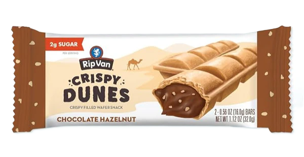 Rip Van - Crispy Dunes - Chocolate Hazelnut - 32g