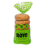 Royo Bread Company - Low Carb Bagels - Super Seed - 6 bagels