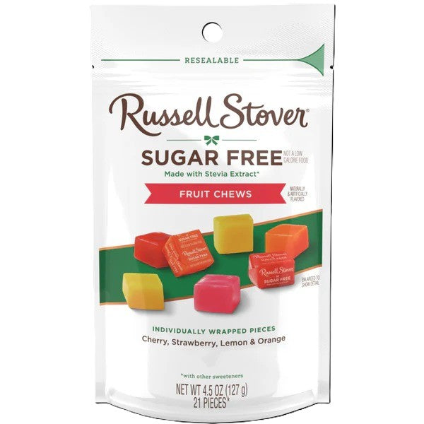 Russell Stover - Sugar Free Fruit Chews - 127g