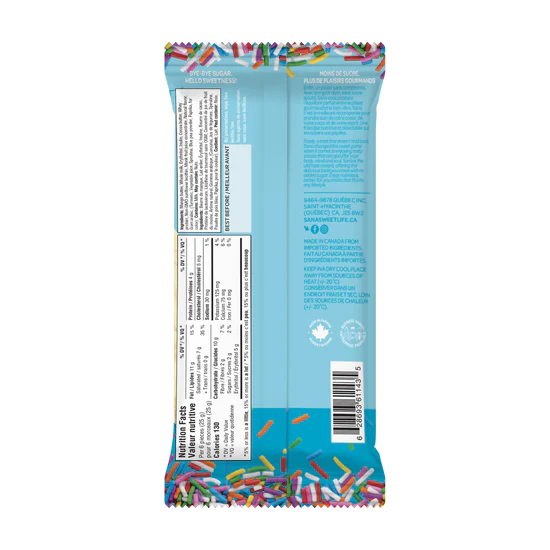 Sana - Chocolaty Bar - Birthday Cake - 75g