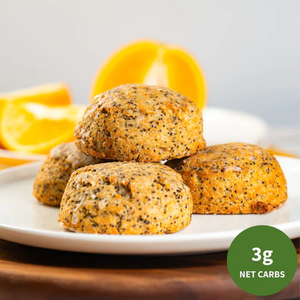 Ketolibriyum - Scone - Orange Poppy Seed 4 Pack