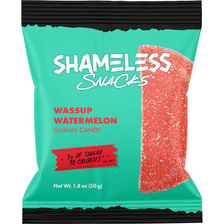 Shameless Snacks - Gummy Candy - Wassup Watermelon - 50g
