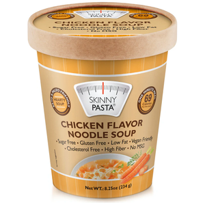 Skinny Pasta Weight Watchers - Soupe de nouilles à saveur de poulet - Tasse de 8,25 oz