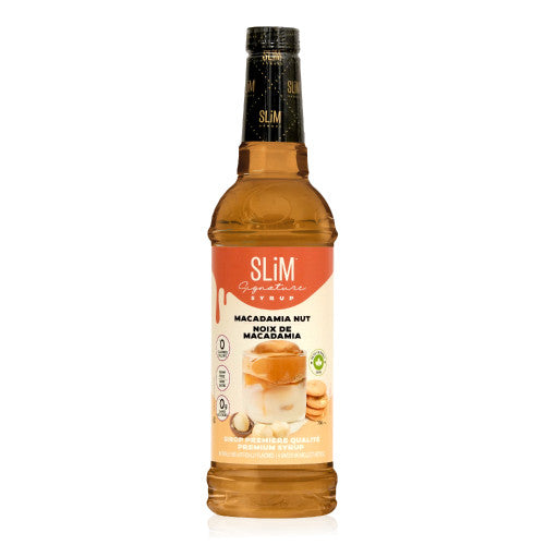 Slim Syrups - Sugar Free Syrup - Macadamia Nut - 750ml Bottle