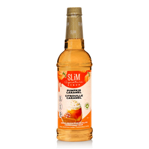 Slim Syrups - (Limited Edition) Sugar Free Syrup - Pumpkin Creme Brulee - 750ml Bottle