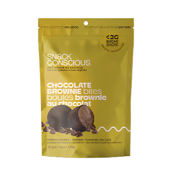Snack Conscious - Bite Sized Treat - Chocolate Brownie - 150g