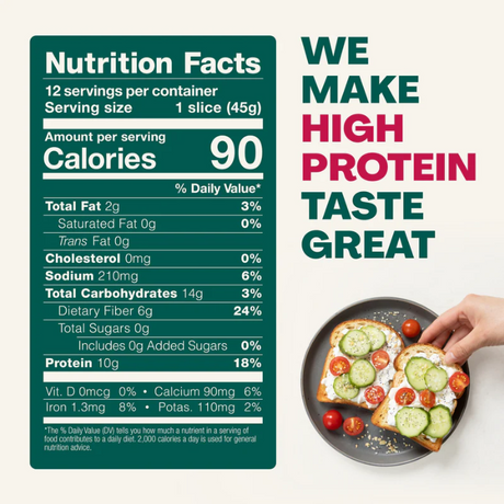 Sola - Protein Bread - Soft White - 20 oz bag