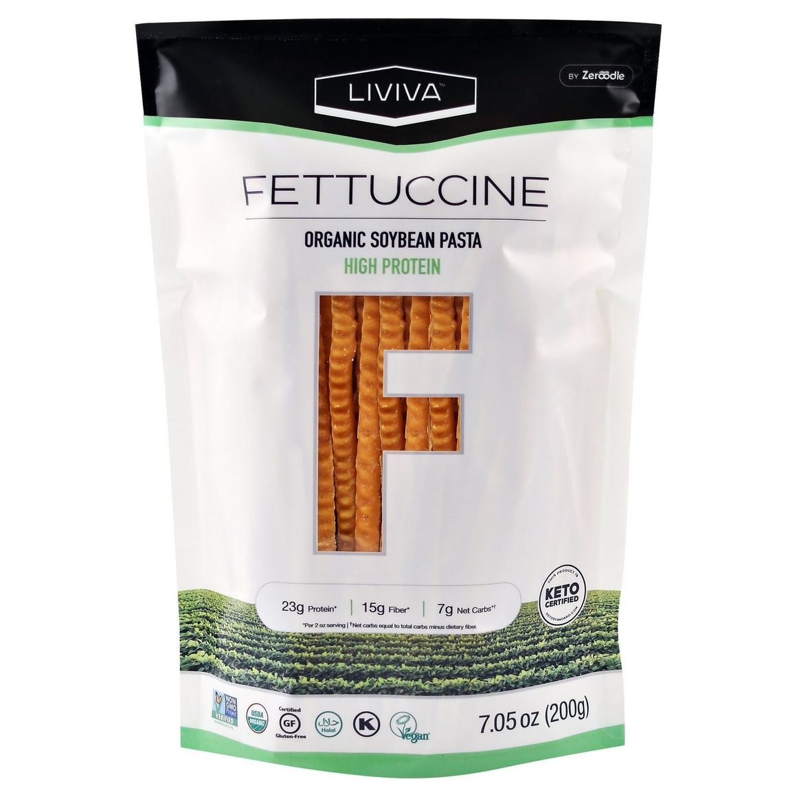 *(Best Before 21 May, 24) Liviva Organic Soybean Fettuccine (Buy One Get One Free)