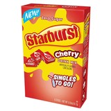 Starburst Zero Sugar Singles-to-Go - Cherry -  6 sticks