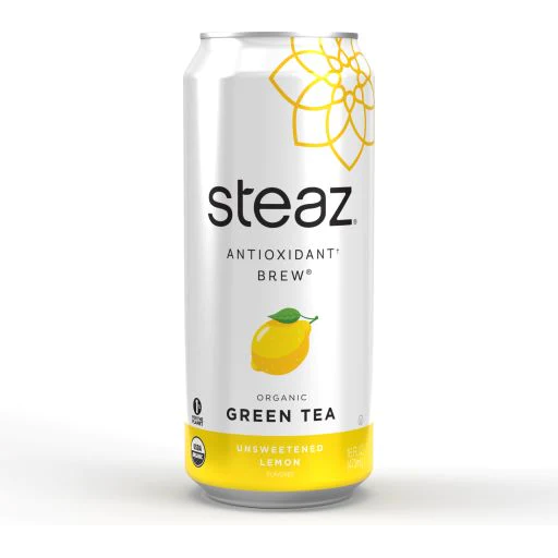 Steaz - Thé glacé zéro calorie - Citron non sucré