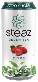 Steaz - Zero Calorie Iced Tea - Raspberry