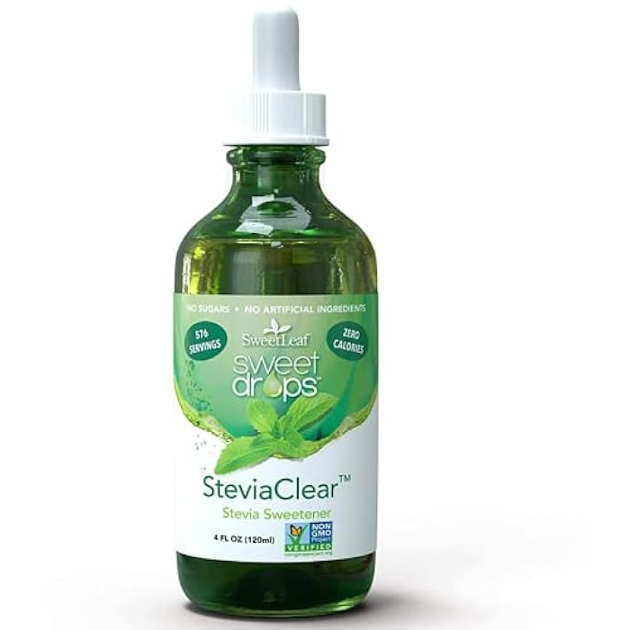 SweetLeaf - Stevia liquide - SteviaClear - 4 fl oz