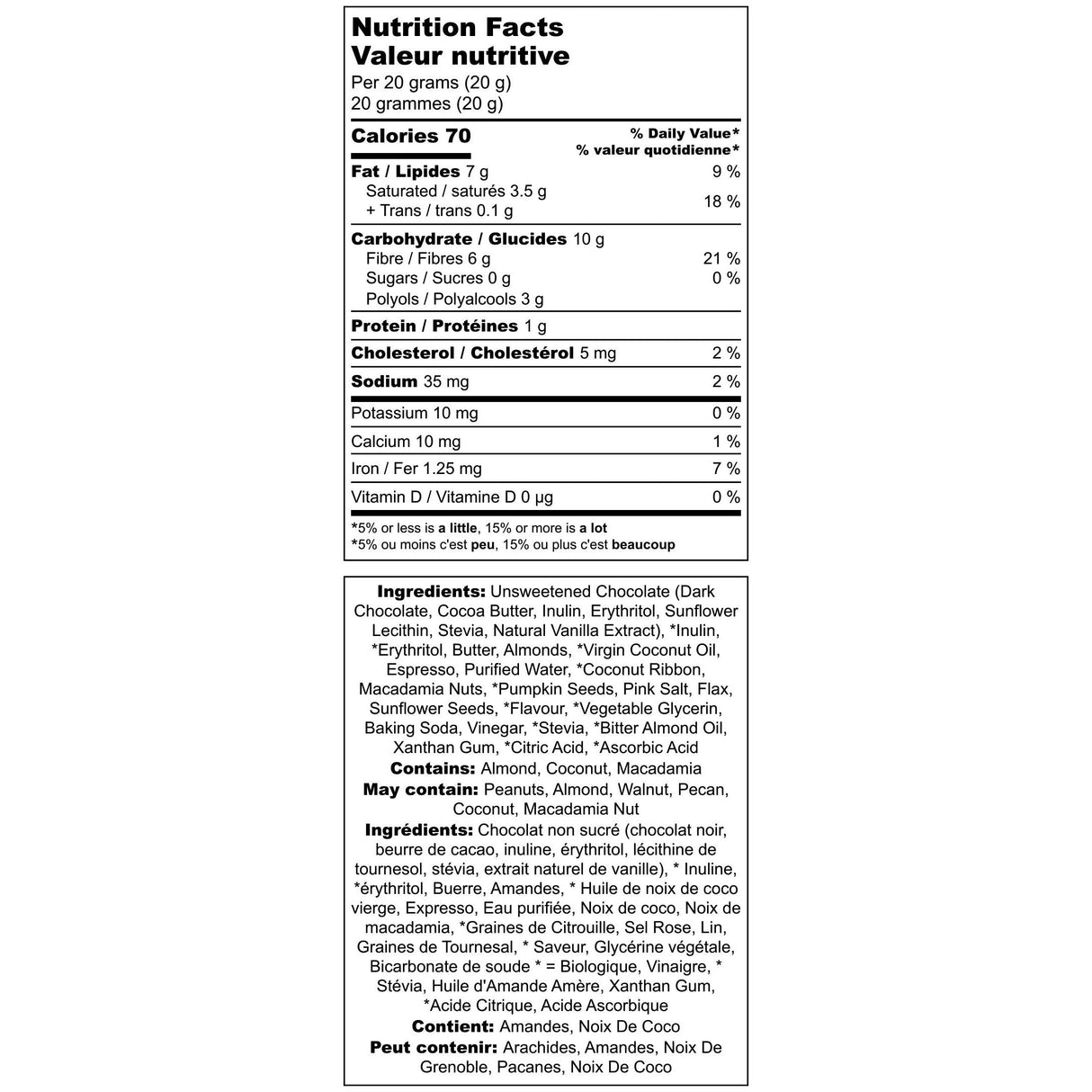 Sugar Free Please - Keto Everything Bark - 100g