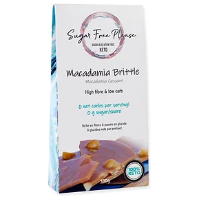 Sugar Free Please - Keto Macadamia Nut Brittle - 100g