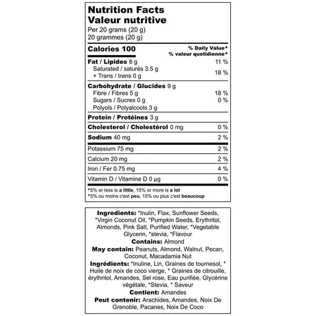 Sugar Free Please - Keto Vegan Salted Caramel Clusters - 100g