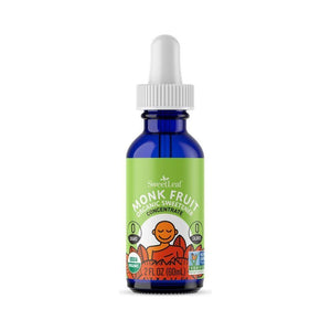 *(Best Before 31 May, 24) SweetLeaf - Monk Fruit Organic Sweetener Concentrate - 2 oz