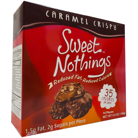 HealthSmart - Sweet Nothings - Caramel Crispy (14 Pieces) - 168 g