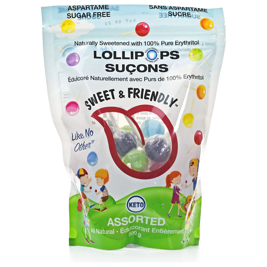 Sweet & Friendly - Lollipops - Assorted - 500g