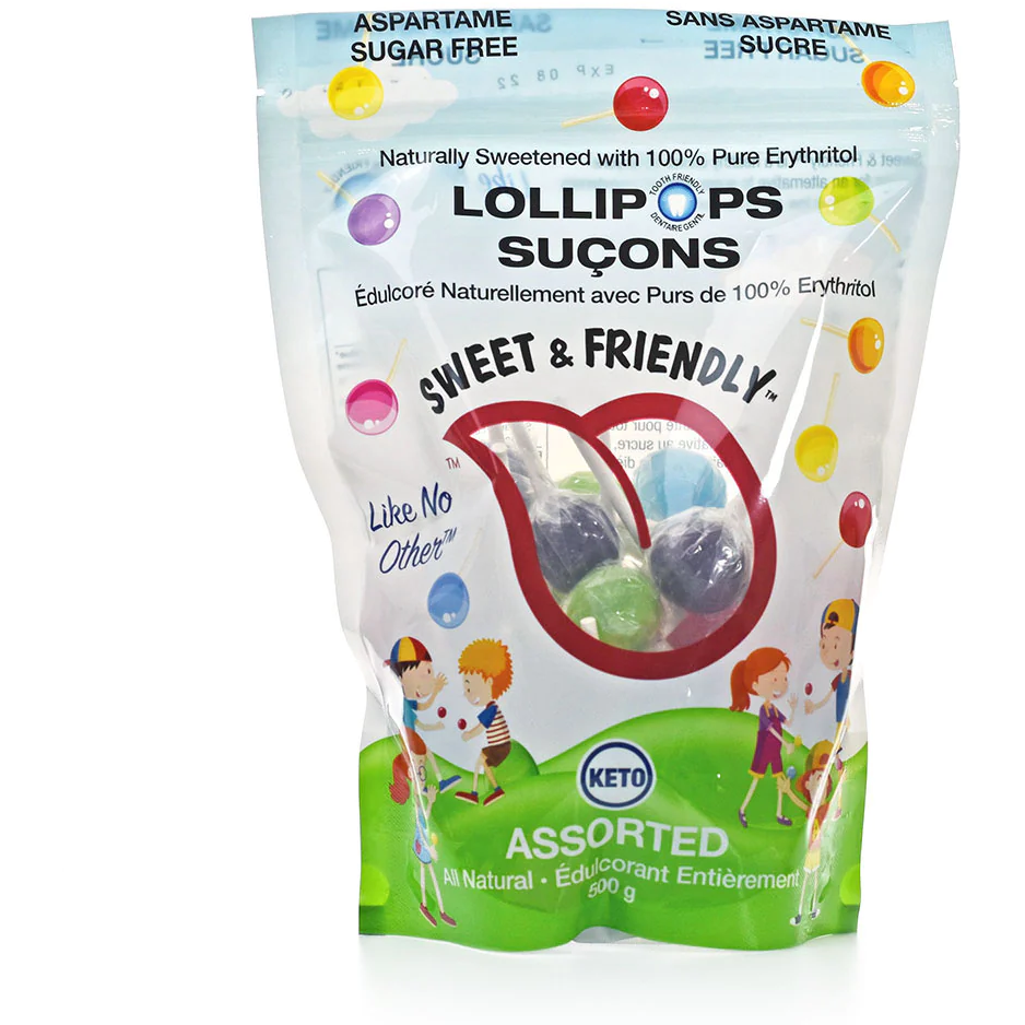 Sweet & Friendly - Lollipops - Assorted - 500g