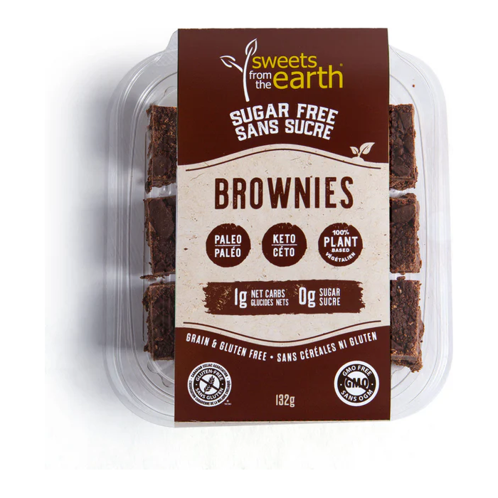 (NEW) Sweets From The Earth - Sugar Free Keto Brownies - 132g