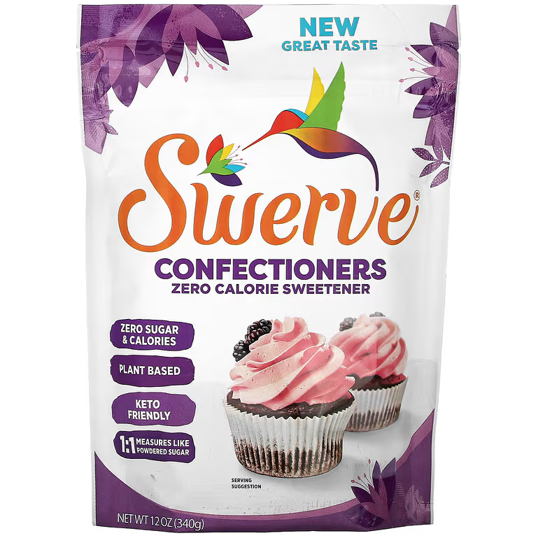Swerve Bar Code Swerve - Le remplacement ultime du sucre - Sucre glace - 12 oz – Low ...