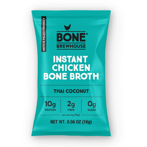 Bone Brewhouse - Instant Chicken Bone Broths - Thai Coconut - 5 Packets