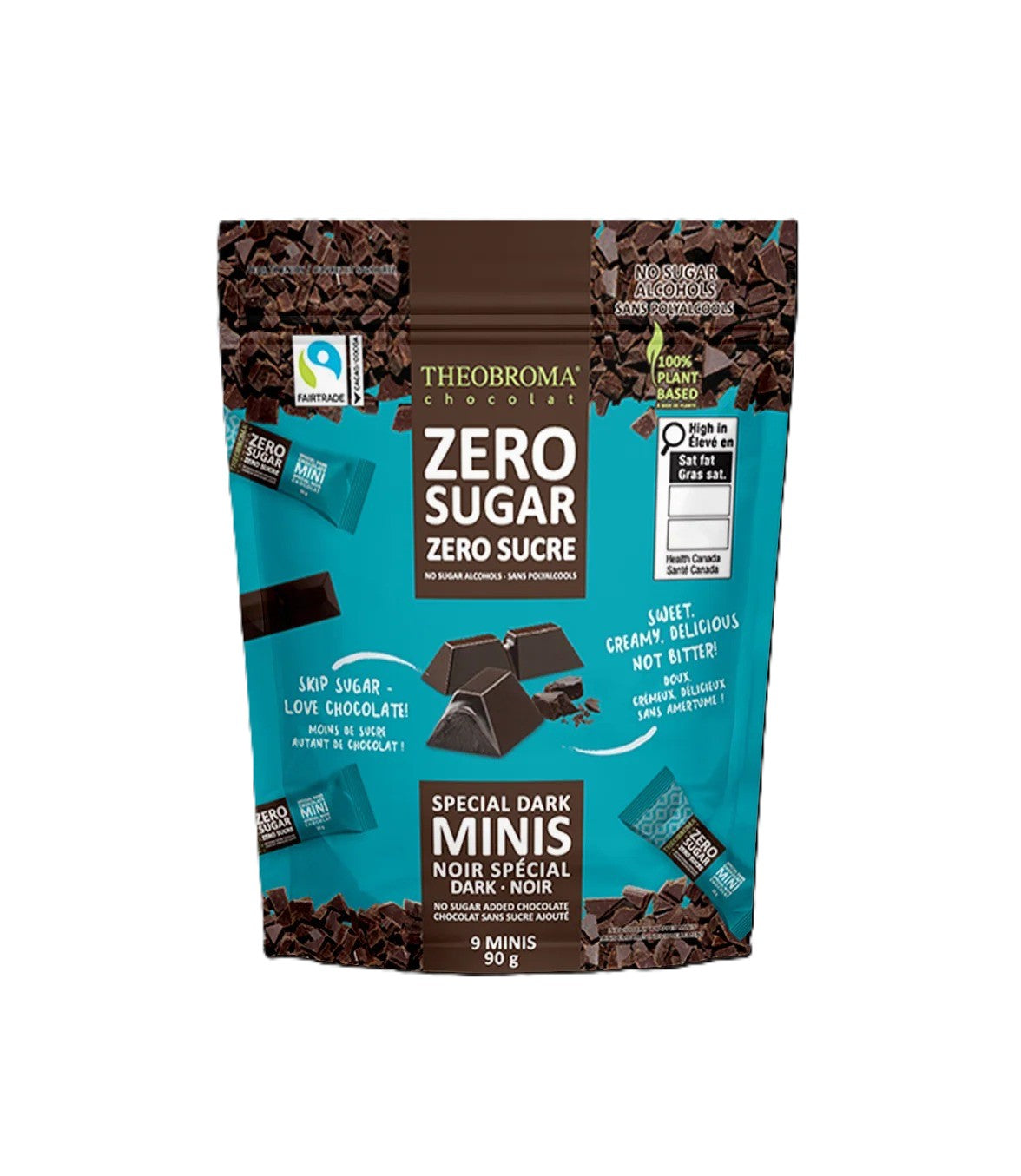 Theobroma - Zero Sugar Special Dark Mini - 90g