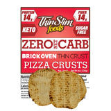 ThinSlim Foods - Zero Net Carb - Thin Pizza Crust - 4oz 2pack