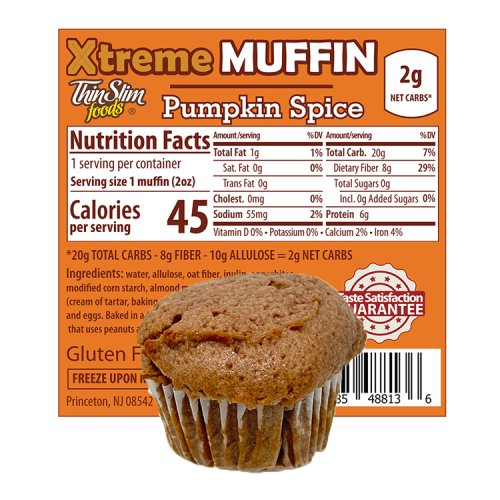 ThinSlim Foods - Muffin - Pumpkin Spice