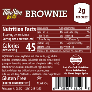 ThinSlim Foods - Brownie - Original