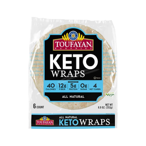 Toufayan Bakeries - Keto Wraps - 10 oz