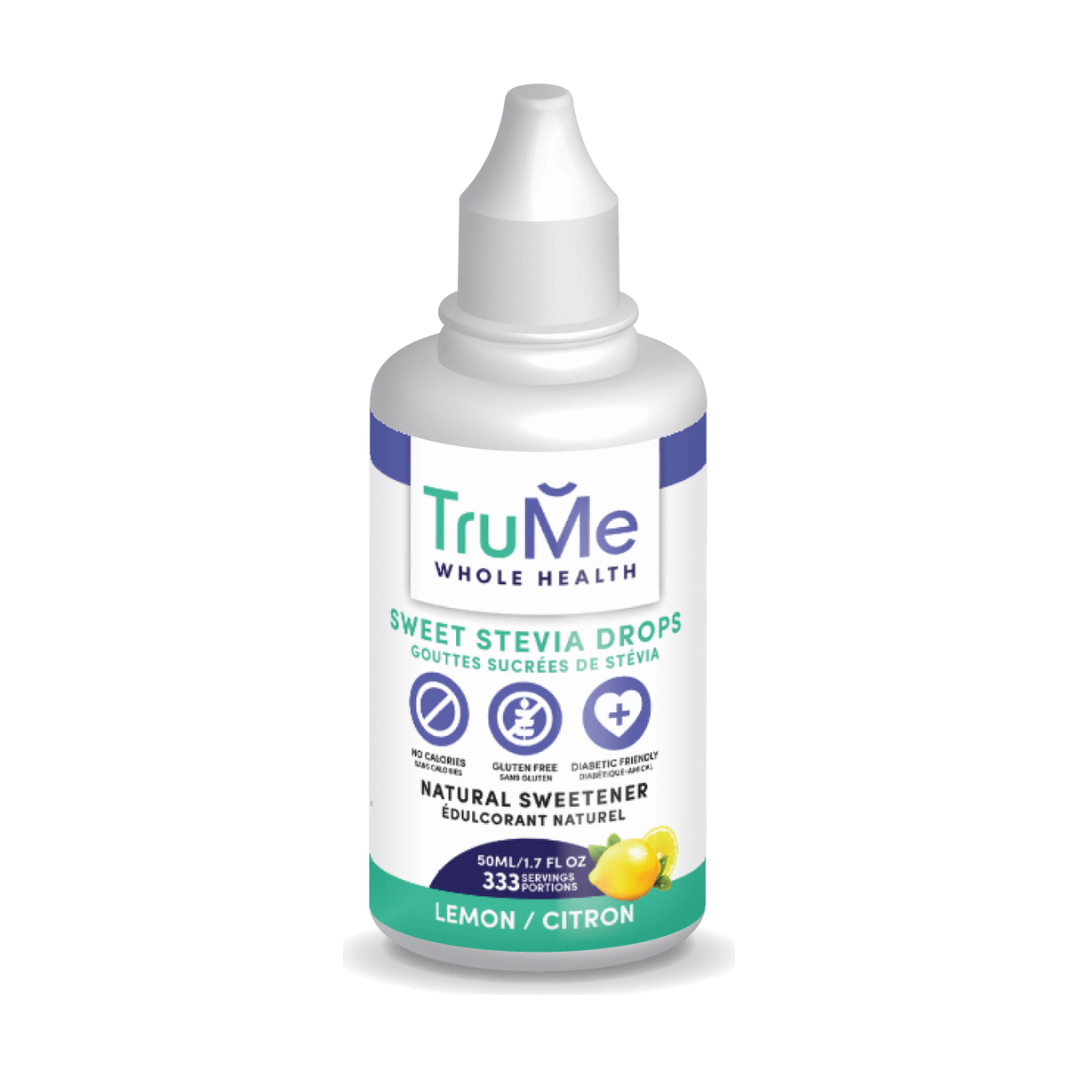 Trume - Sweet Stevia Drops - Lemon - 50ml