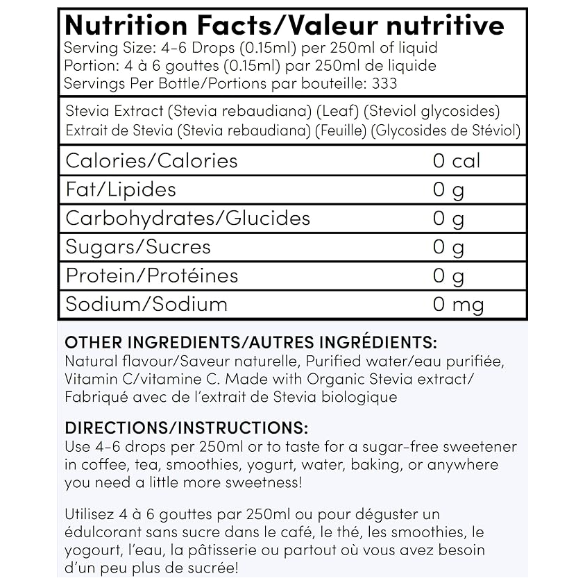 Trume - Sweet Stevia Drops - Cinnamon - 50ml