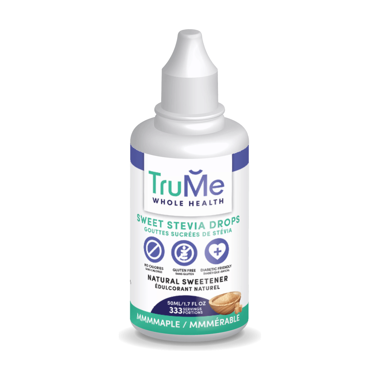 Trume - Sweet Stevia Drops - Maple - 50ml