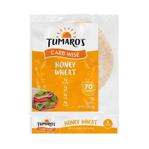 Tumaro's - Carb Wise Warp - Honey Wheat - 8 wraps