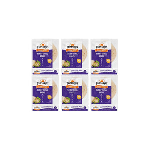 Tumaro's - Carb Wise Warp - Everything Bagel - ** 6 Bags ** (8 wraps per bag)