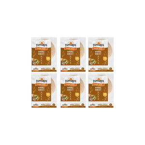 Tumaro's - Carb Wise Warp - Whole Wheat - ** 6 Bags ** (8 wraps per bag)