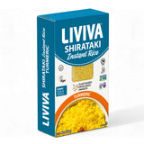 Liviva - Low Carb Dried Shirataki - Instant Turmeric Rice - 120g