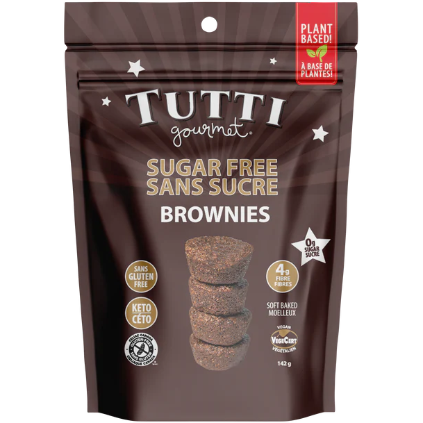 Tutti Gourmet - Brownies cuits au four Keto - 142 g