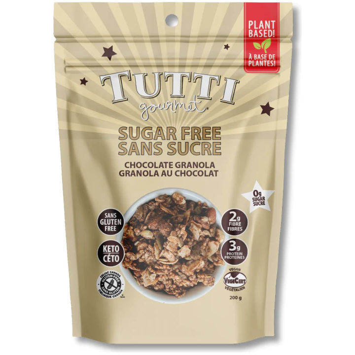 Tutti Gourmet - Keto Granola - Chocolat - 190 g