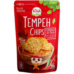 WOH - Tempeh Chips - Sweet Chilli - 70g