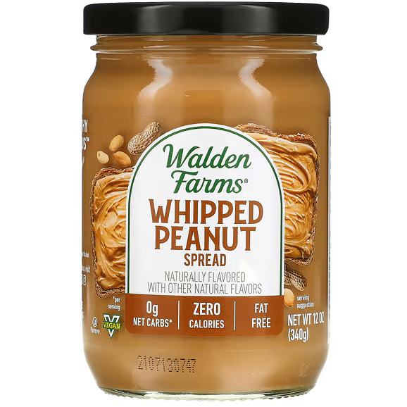 Walden Farms - Peanut Spread - Whipped - 12 oz
