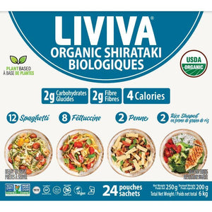 Liviva Organic Shirataki Variety Pack