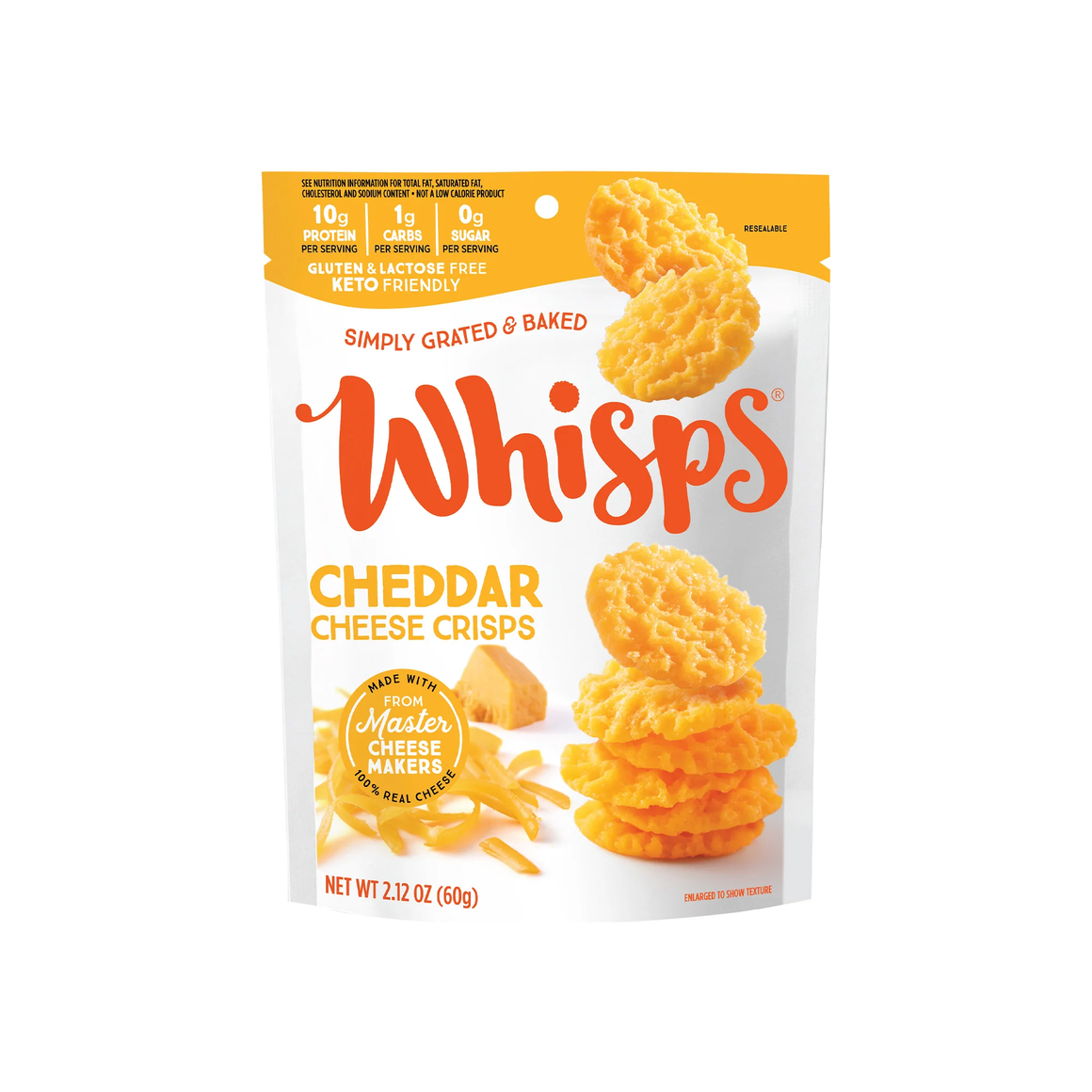 Whisps - Cheese Crisps - Cheddar - 2.12oz