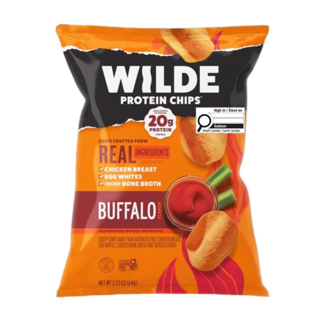 Wilde - Chicken Chips -Buffalo - 2.25 oz