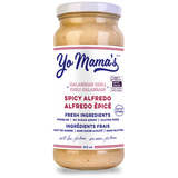 Yo Mama's Foods - Pasta Sauce - Spicy Alfredo - 473ml