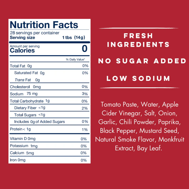 Yo Mama's Foods - BBQ Sauce - Hickory - 385ml