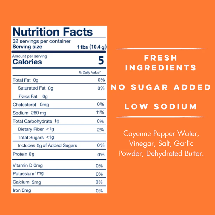 Yo Mama's Foods - Buffalo Sauce - Hot - 385ml