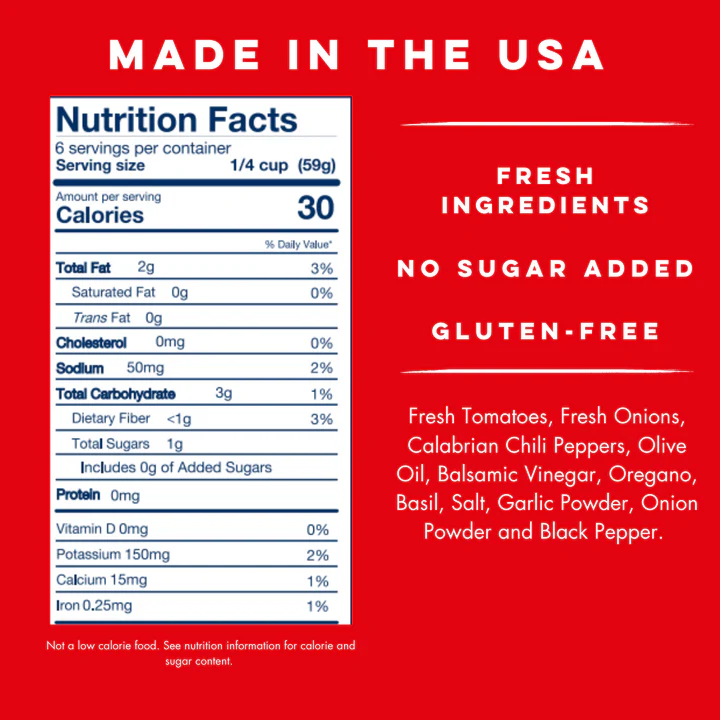 Yo Mama's Foods - Pizza Sauce - Spicy - 354ml