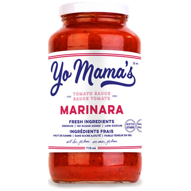 Yo Mama's Foods - Pasta Sauce - Marinara - 710ml